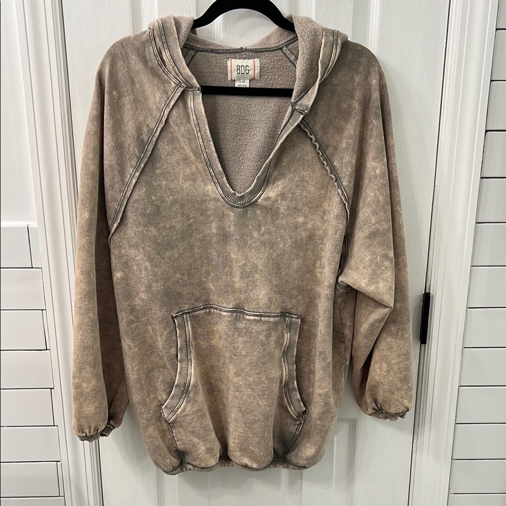 BGD Brown Hooded Sweatshirt